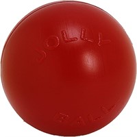 Jolly Pets Push-n-Play Ball Dog Toy  10 Large Red