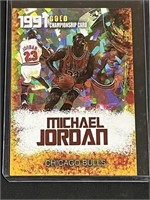 Michael Jordan 1991 Rookie Gems Gold Championship