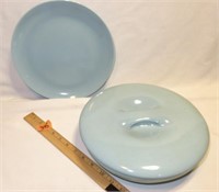 Iroquois Casual China Divided Serving Dish & Plate