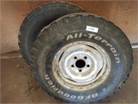 BF Goodrich All-Terrain Tires L78-15