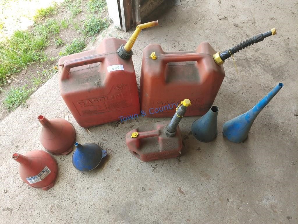 Gas Cans & Funnels