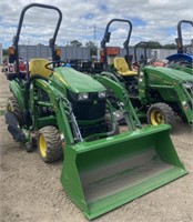 (CX) John Deere 1023E Tractor