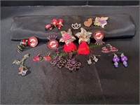 Red Hat Society Pins, Earrings & More