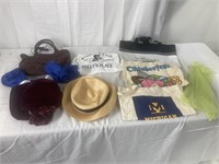 Bags and Hats Lot