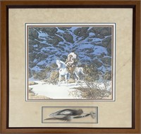 Bev Doolittle's "Eagle Heart" Limited Edition Prin