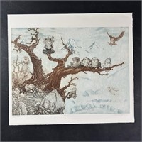 Charles Bragg's "The Roost" Limited Edition Print