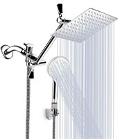 ($74) 10 Inch High Pressure Rainfall Shower