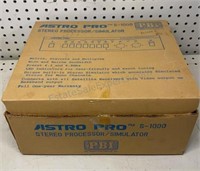 Astro Pro S-1000 Stereo Processor Simulator