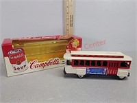 Campbells Trolley Car Bank