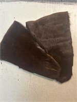 Bear hide gloves