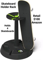 NEW Portable Turntable Skateboard Rack $100