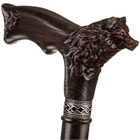 Asterom Walking Cane - Handmade Wolf Cane - Cool