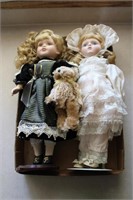 Box of dolls