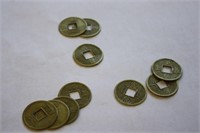 10 Feng Shui Chinese Emperor Coins