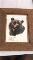 Grizzly Bear Signed by Artist