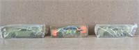 Collectible Die Cast Nascar Cars - set of 3