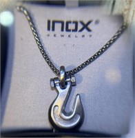 INOX GEAB HOOK ANCHOR PEND CHAIN FOR MEN STN STL
