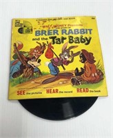 Walt Disney Brer Rabbit and the tar baby book/rec