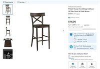 FM8468  Picket House Calhoun 30 Bar Stool