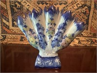 Hand Painted Five Finger Tulip Vase