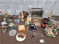 Candle holders, decorative home pieces etc
