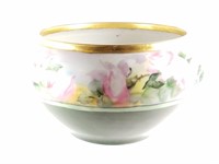 HAND PAINTED NIPPON GOLD RIMMED BOWL