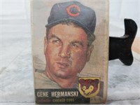 Qty (4) 1953 Topps Baseball Cards(179,101,172,110)