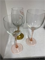 Wine Glass Lot  k