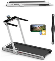 Treadmill Bluetooth Programs Folds Flat 7.5 MPH