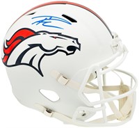 Russell Wilson Autographed Denver Broncos  Helmet