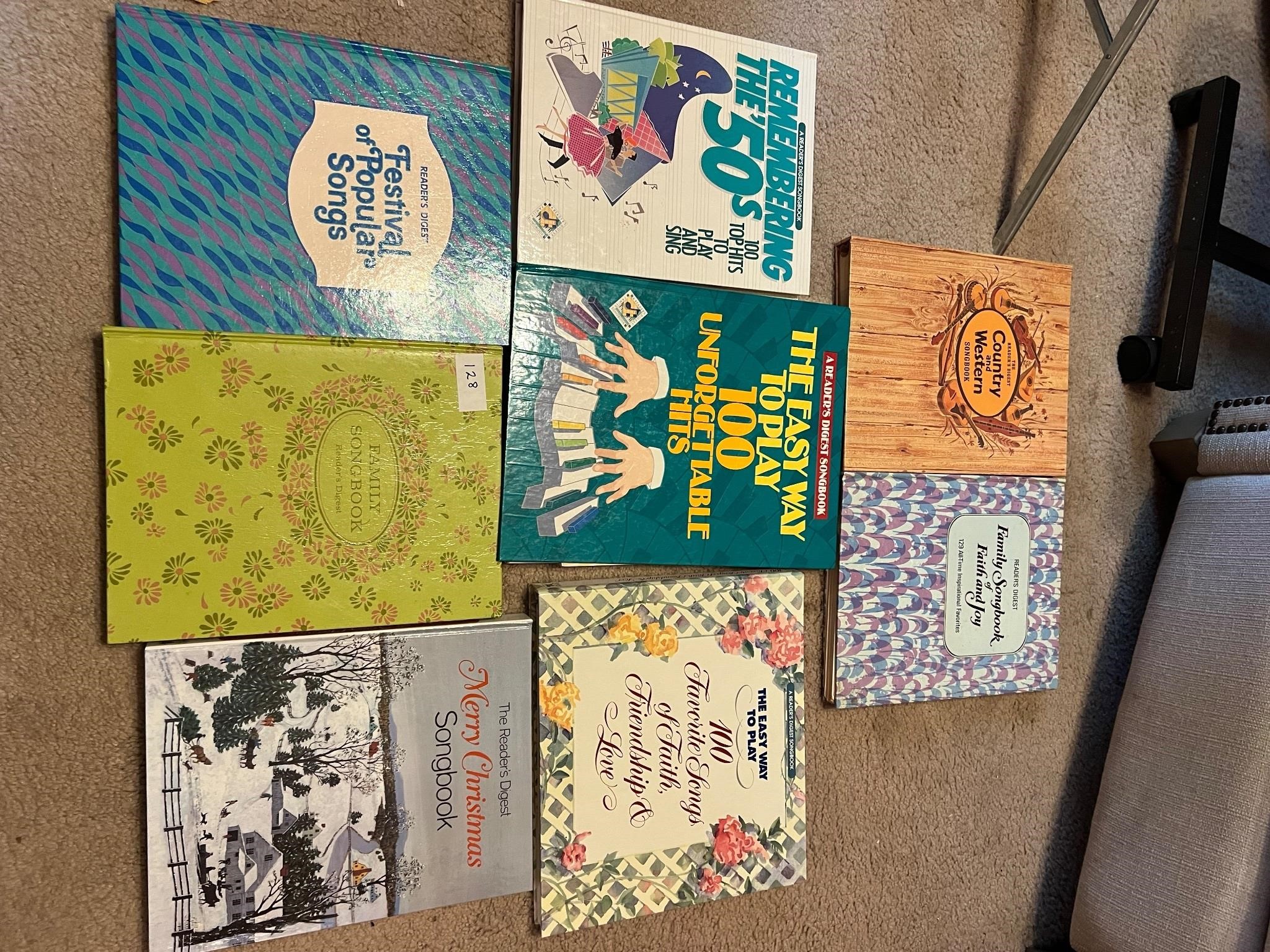 LOT OF MISC. SONG BOOKS