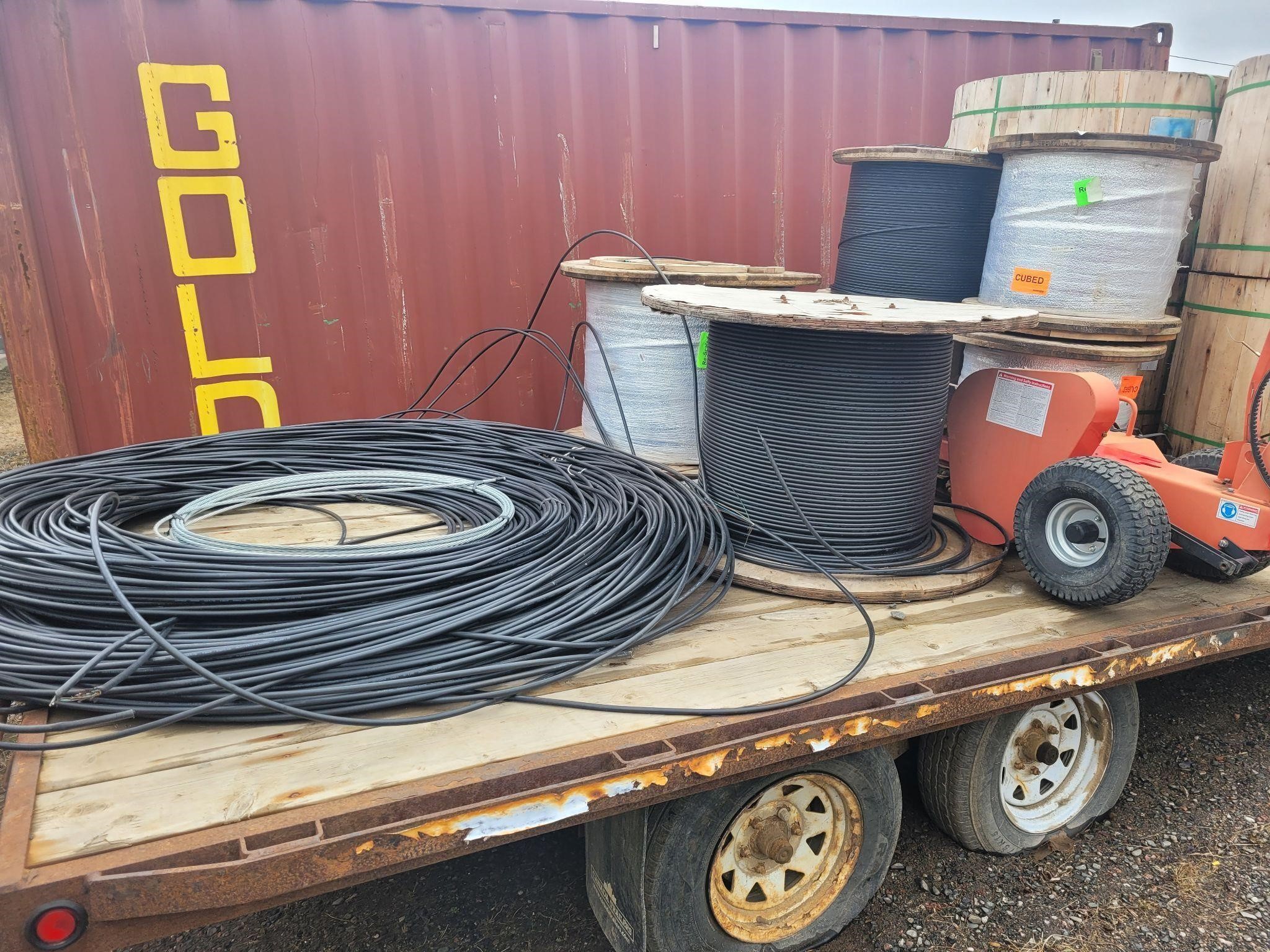 Lot of Fibre Optic Cable