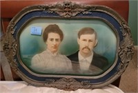 ANTIQUE FRAMED "INSTANT RELATIVES" PICTURE W/