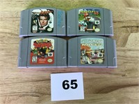 Nintendo 64 Games lot of 4