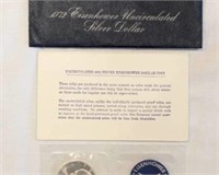 1972 UNCIRCULATED EISENHOWER SILVER DOLLAR