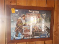 Seagrams Poster and Frame