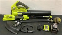 Ryobi Leaf Blower And Weed Trimmer