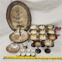 Large Silver Plate Collection