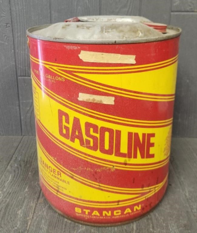 Vintage Stancan Gasoline Can