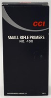 1000 CCI Small Rifle Primers #400