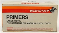 1000 Winchester Large Pistol Primers #7 WLP