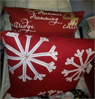 Red Christmas Pillows