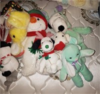 Stuffed & Plush Bunnies, Snoopy, Snowman