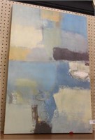 Abstract Print on Canvas signed L Rodgers