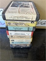 Assorted lot of 8 Tracks