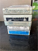 Assorted lot of 8 Tracks