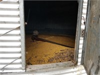 Corn in middle grain bin
