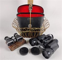 OFUNA 3x10 coated binoculars. Comes in a brown