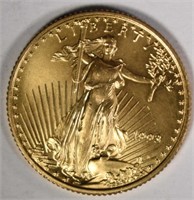 1993 $10 GOLD AGE RARE DATE GEM BU