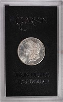 1884 CC MORGAN DOLLAR GSA WITH CARD GEM BU
